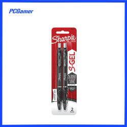 Sharpie S·Gel Retractable Gel Pen Comfort Grip 0.7mm Medium Black