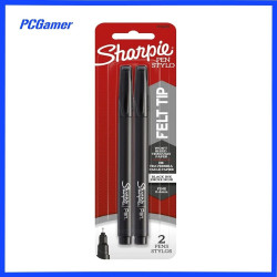 Sharpie Stylo Fineliner Pen Felt Tip 0.4mm Fine Black
