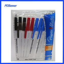 Papermate Kilometrico Ballpoint Pens Medium Assorted Col S20022057 x 10 Pens