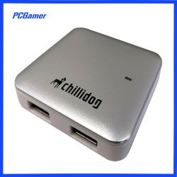 Chillidog 4-port Portable USB3.0 Hub, 90cm cable
