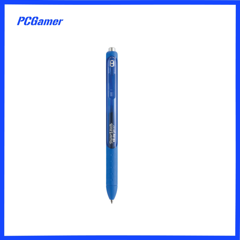 Papermate Inkjoy Gel Pen Medium Retractable 0.7mm Blue x 1 Pen