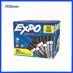 Expo Dry Erase Whiteboard Marker Chisel Black box 36