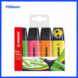 STABILO Boss Original Highlighter 4 Assorted Colour