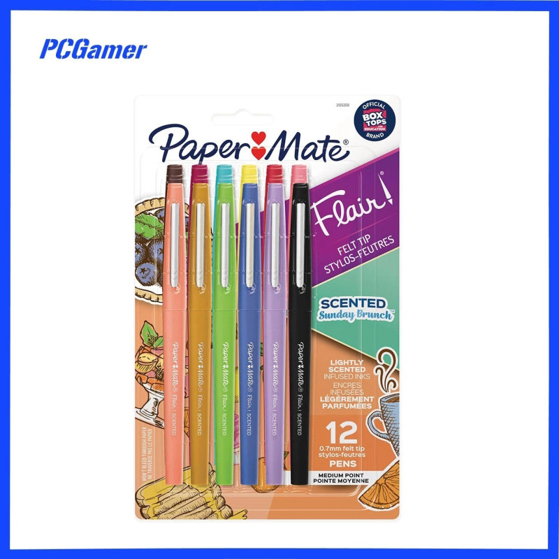 Paper Mate Flair Scented Felt-Tip Pens - Sunday Brunch edition