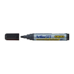 4 x Artline 577 Whiteboard Marker Xylene Free Bullet Black