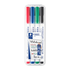 Staedtler- Lumocolor Whiteboard Pens- Pack of 4