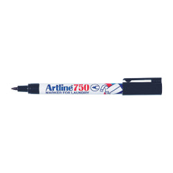 Artline 750 Laundry Marker Pen Black 175001 Cloth School Uniforms permanent x 1