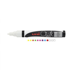 Uni Liquid Chalk Marker Bullet Tip 1.8-2.5mm for Glass Blackboard