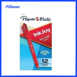 PaperMate Inkjoy Ballpoint 100RT Red Box of 12