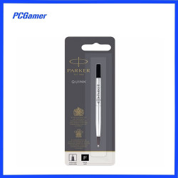 1950321 Quink Rollerball Refill Fine BLACK Parker