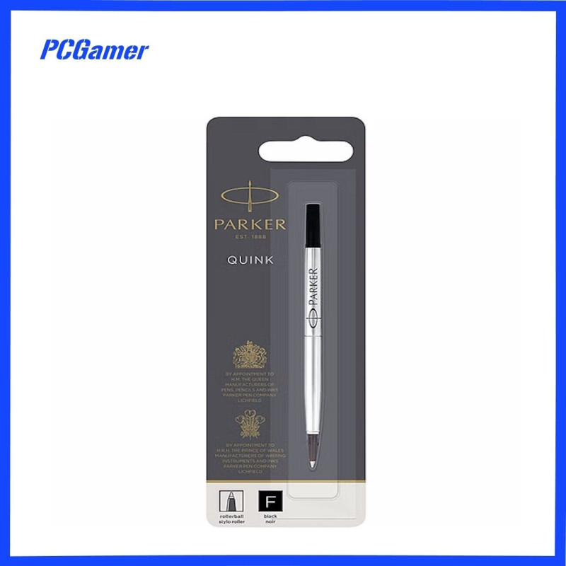 1950321 Quink Rollerball Refill Fine BLACK Parker